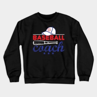 Baseball coach Crewneck Sweatshirt